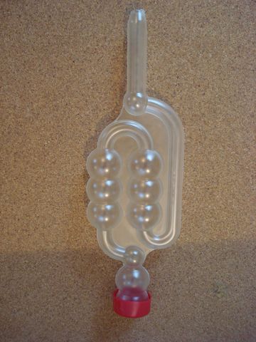 Bubbler, Plastic with Red Cap